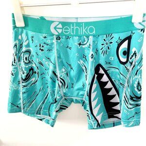 ETHIKA MEN'S BOXER BRIEF BOMBER PAISLEY DRIP MEDIUM